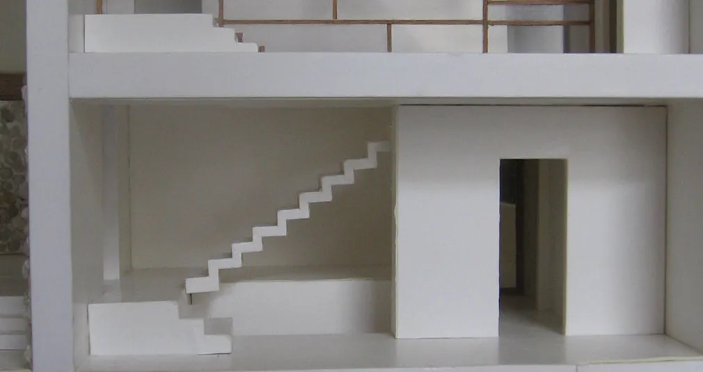 Plastico progetto architettonico