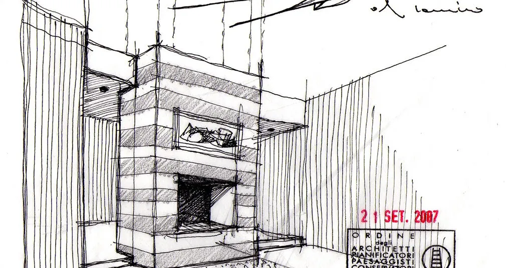 Disegno architetto Maschi