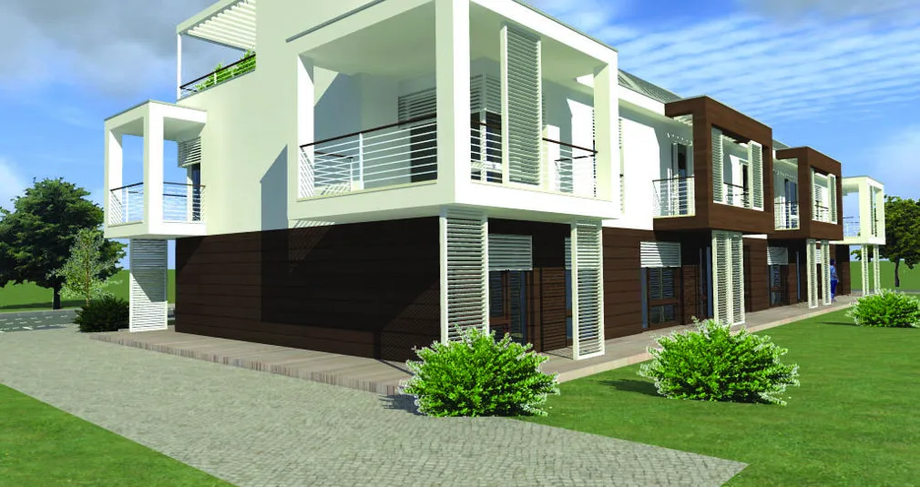 Progetto casa plurifamiliare