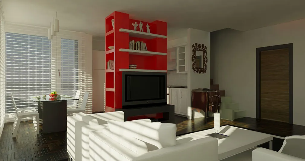 Progetto interni casa plurifamiliare