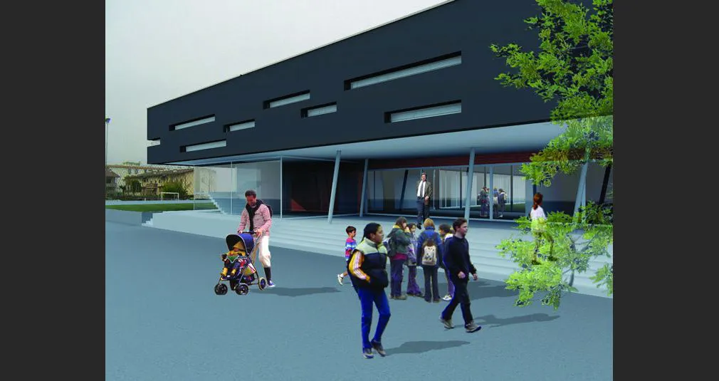 Concorso di idee per il progetto di una nuova scuola media, San Vito di Leguzzano, Vicenza, Anno 2008