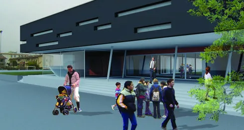 Concorso di idee per il progetto di una nuova scuola media, San Vito di Leguzzano, Vicenza, Anno 2008
