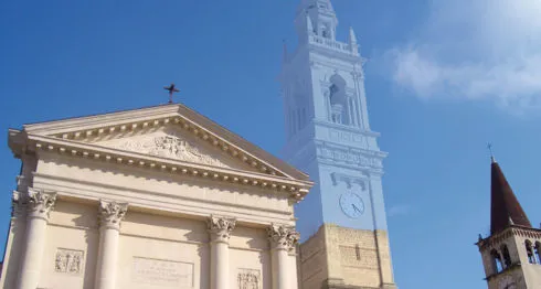 Ricostruzione del progetto del campanile di Caldiero di Ettore Fagiuoli (1913), Anno 2009
