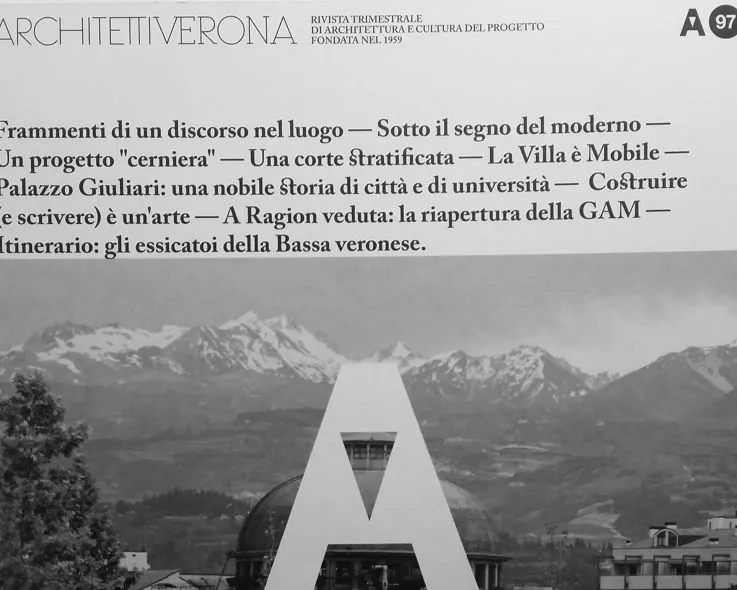 In "Architetti Verona" n.97 - Studio 1501 a Caldiero - Intervista all'architetto Giampaolo Maschi
